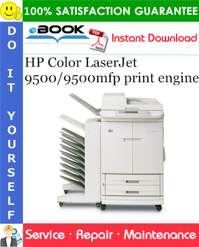 Thumbnail ☆☆ Best ☆☆ HP Color LaserJet 9500/9500mfp print engine Service Repair Manual