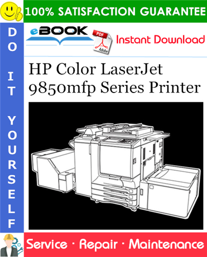 Thumbnail ☆☆ Best ☆☆ HP Color LaserJet 9850mfp Series Printer Service Repair Manual