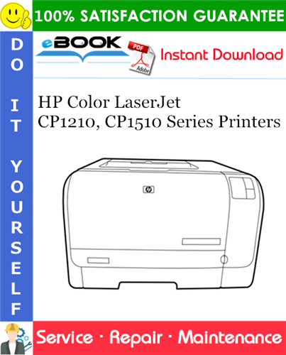 Thumbnail ☆☆ Best ☆☆ HP Color LaserJet CP1210, CP1510 Series Printers Service Repair Manual