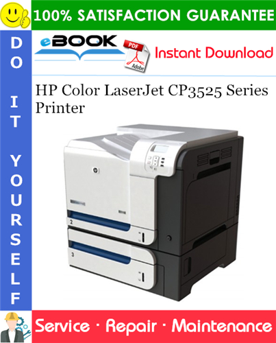 Thumbnail ☆☆ Best ☆☆ HP Color LaserJet CP3525 Series Printer Service Repair Manual