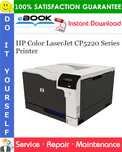 Thumbnail ☆☆ Best ☆☆ HP Color LaserJet CP5220 Series Printer Service Repair Manual