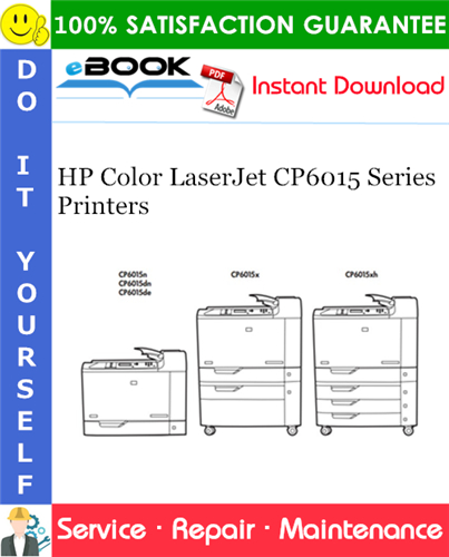 Thumbnail ☆☆ Best ☆☆ HP Color LaserJet CP6015 Series Printers Service Repair Manual