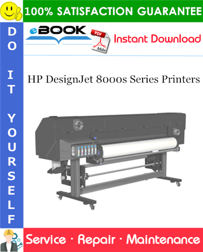 Thumbnail ☆☆ Best ☆☆ HP DesignJet 8000s Series Printers Service Repair Manual