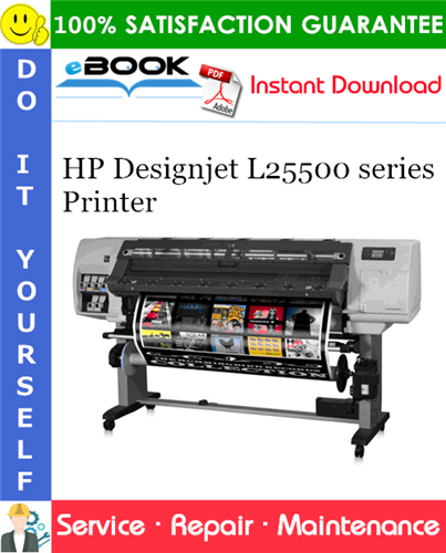 Thumbnail ☆☆ Best ☆☆ HP Designjet L25500 series Printer Service Repair Manual