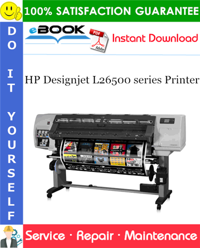 Thumbnail ☆☆ Best ☆☆ HP Designjet L26500 series Printer Service Repair Manual