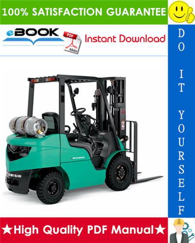 Thumbnail ☆☆ Best ☆☆ Mitsubishi FG10N, FG15ZN, FG18ZN Forklift Trucks Service Repair Manual