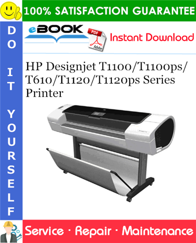 Thumbnail ☆☆ Best ☆☆ HP Designjet T1100/T1100ps/T610/T1120/T1120ps Series Printer Service Repair Manual