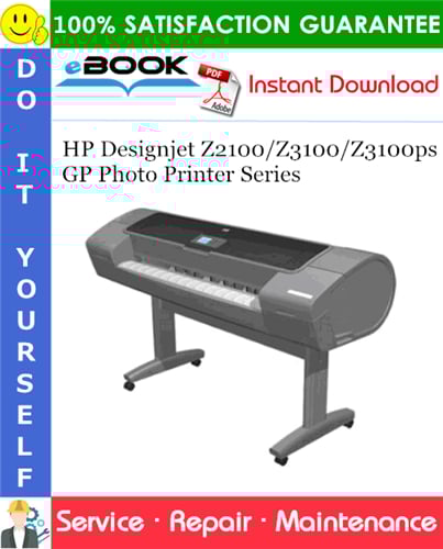 Thumbnail ☆☆ Best ☆☆ HP Designjet Z2100/Z3100/Z3100ps GP Photo Printer Series Service Repair Manual