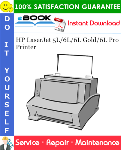 Thumbnail ☆☆ Best ☆☆ HP LaserJet 5L/6L/6L Gold/6L Pro Printer Service Repair Manual