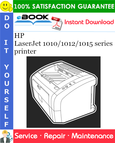 Thumbnail ☆☆ Best ☆☆ HP LaserJet 1010/1012/1015 series printer Service Repair Manual