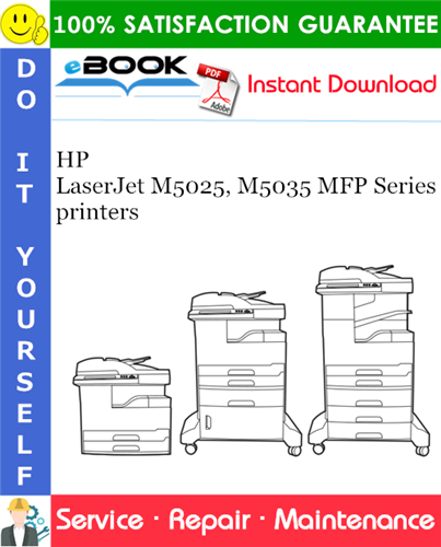 Thumbnail ☆☆ Best ☆☆ HP LaserJet M5025, M5035 MFP Series printers Service Repair Manual