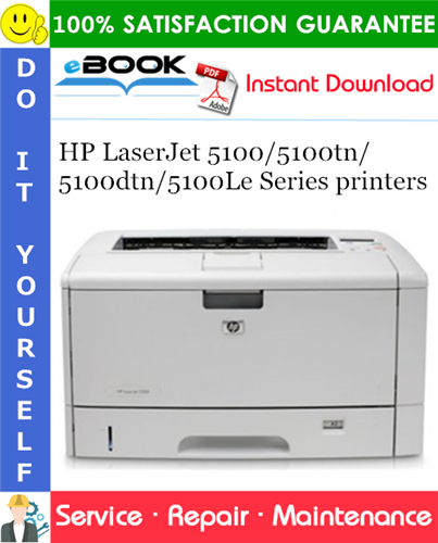 Thumbnail ☆☆ Best ☆☆ HP LaserJet 5100/5100tn/5100dtn/5100Le Series printers Service Repair Manual