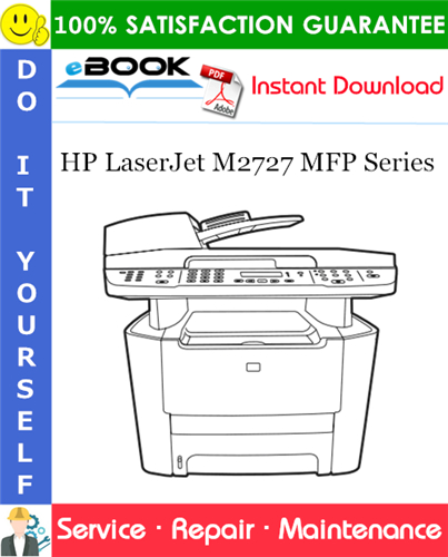 Thumbnail ☆☆ Best ☆☆ HP LaserJet M2727 MFP Series Service Repair Manual