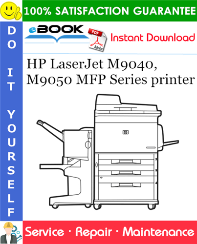 Thumbnail ☆☆ Best ☆☆ HP LaserJet M9040, M9050 MFP Series printer Service Repair Manual
