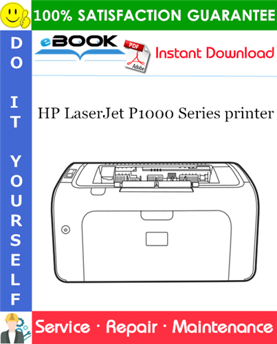 Thumbnail ☆☆ Best ☆☆ HP LaserJet P1000 Series printer Service Repair Manual