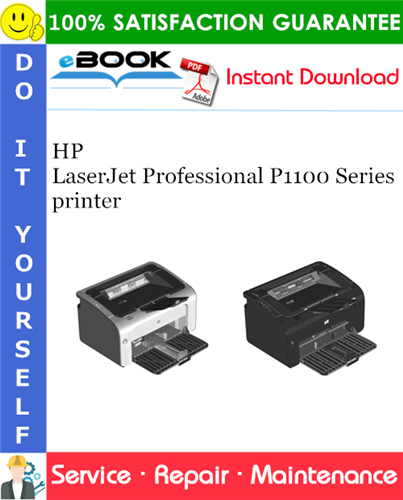 Thumbnail ☆☆ Best ☆☆ HP LaserJet Professional P1100 Series printer Service Repair Manual