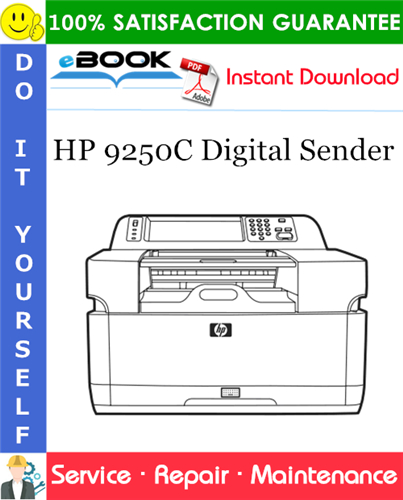 Thumbnail ☆☆ Best ☆☆ HP 9250C Digital Sender Service Repair Manual