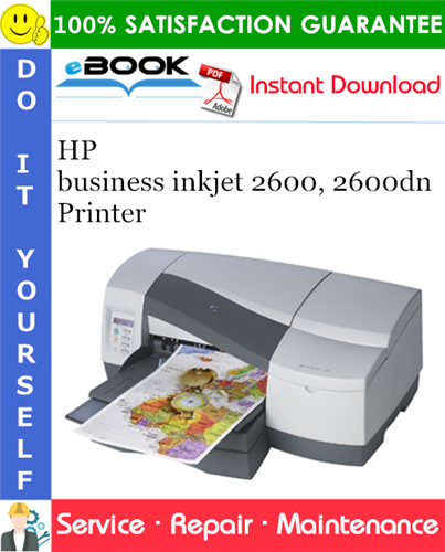 Thumbnail ☆☆ Best ☆☆ HP business inkjet 2600, 2600dn Printer Service Repair Manual
