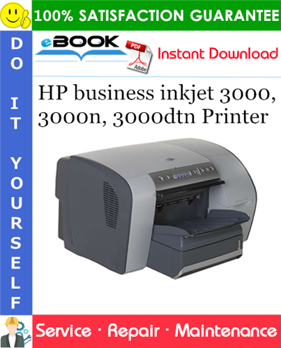 Thumbnail ☆☆ Best ☆☆ HP business inkjet 3000, 3000n, 3000dtn Printer Service Repair Manual