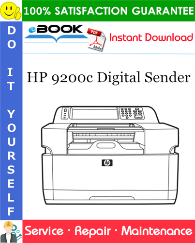 Thumbnail ☆☆ Best ☆☆ HP 9200c Digital Sender Service Repair Manual Thumbnail ☆☆ Best ☆☆ HP 9200c Digital Sender Service Repair Manual