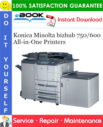 Thumbnail ☆☆ Best ☆☆ Konica Minolta bizhub 750/600 All-in-One Printers Service Repair Manual Thumbnail ☆☆ Best ☆☆ Konica Minolta bizhub 750/600 All-in-One Printers Service Repair Manual