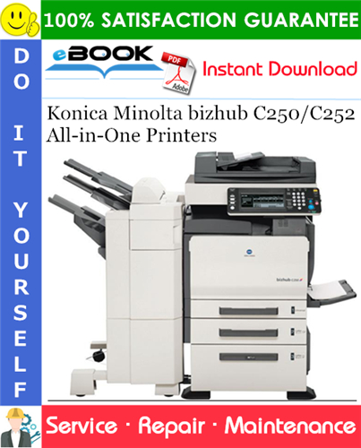 Thumbnail ☆☆ Best ☆☆ Konica Minolta bizhub C250/C252 All-in-One Printers Service Repair Manual Thumbnail ☆☆ Best ☆☆ Konica Minolta bizhub C250/C252 All-in-One Printers Service Repair Manual