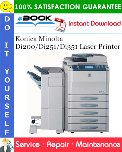 Thumbnail ☆☆ Best ☆☆ Konica Minolta Di200/Di251/Di351 Laser Printer Service Repair Manual (Field Service) Thumbnail ☆☆ Best ☆☆ Konica Minolta Di200/Di251/Di351 Laser Printer Service Repair Manual (Field Service)