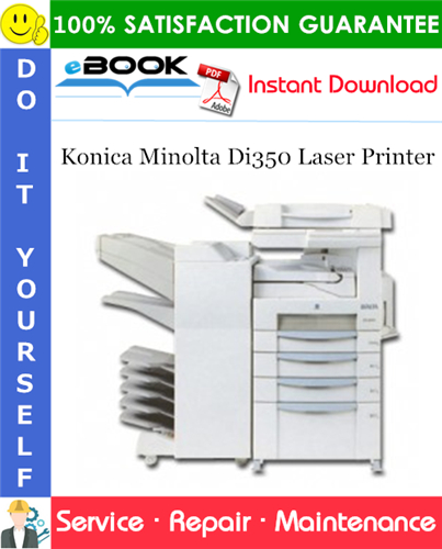 Thumbnail ☆☆ Best ☆☆ Konica Minolta Di350 Laser Printer Service Repair Manual