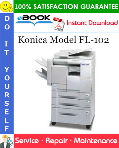 Thumbnail ☆☆ Best ☆☆ Konica Model FL-102 Service Repair Manual Thumbnail ☆☆ Best ☆☆ Konica Model FL-102 Service Repair Manual