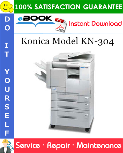 Thumbnail ☆☆ Best ☆☆ Konica Model KN-304 Service Repair Manual