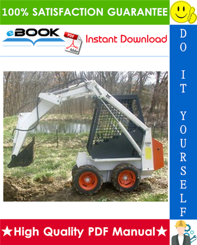 Thumbnail ☆☆ Best ☆☆ Bobcat 313 Skid Steer Loader Operation & Maintenance Manual