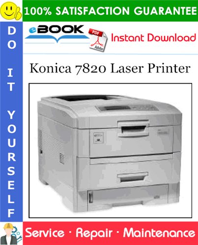 Thumbnail ☆☆ Best ☆☆ Konica 7820 Laser Printer Service Repair Manual