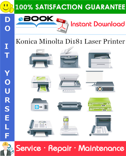 Thumbnail ☆☆ Best ☆☆ Konica Minolta Di181 Laser Printer Service Repair Manual