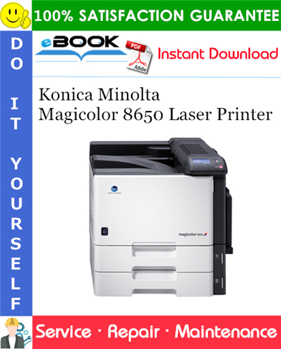 Thumbnail ☆☆ Best ☆☆ Konica Minolta Magicolor 8650 Laser Printer Service Repair Manual