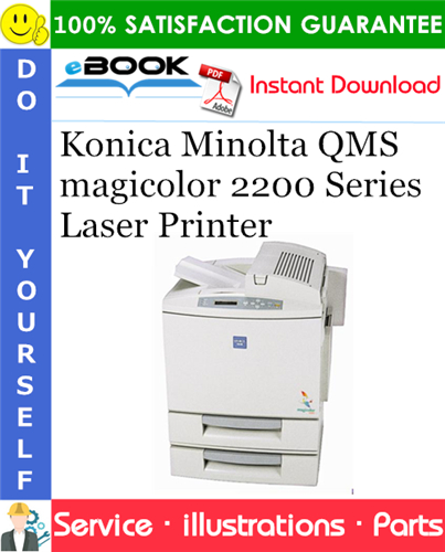 Thumbnail ☆☆ Best ☆☆ Konica Minolta QMS magicolor 2200 Series Laser Printer Parts Manual