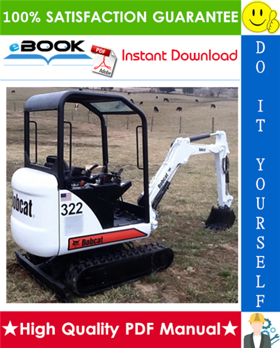 Thumbnail ☆☆ Best ☆☆ Bobcat 322 Excavator Operation & Maintenance Manual