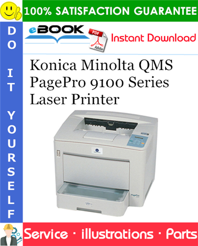 Thumbnail ☆☆ Best ☆☆ Konica Minolta QMS PagePro 9100 Series Laser Printer Parts Manual