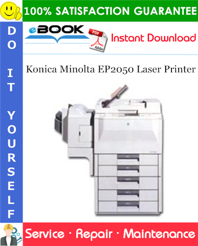 Thumbnail ☆☆ Best ☆☆ Konica Minolta EP2050 Laser Printer Service Repair Manual + Parts Catalog