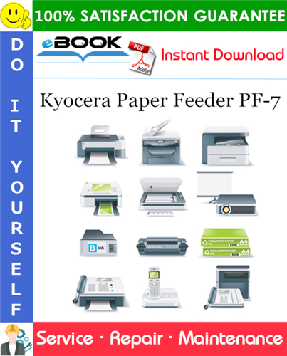 Thumbnail ☆☆ Best ☆☆ Kyocera Paper Feeder PF-7 Service Repair Manual