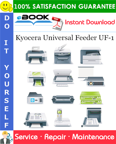 Thumbnail ☆☆ Best ☆☆ Kyocera Universal Feeder UF-1 Service Repair Manual