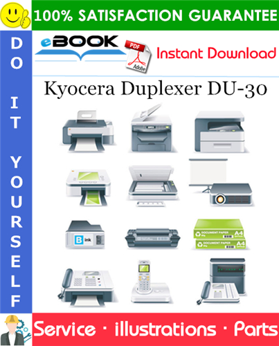 Thumbnail ☆☆ Best ☆☆ Kyocera Duplexer DU-30 Parts Catalogue Manual