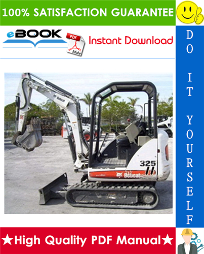 Thumbnail ☆☆ Best ☆☆ Bobcat X325 Excavator Operation & Maintenance Manual