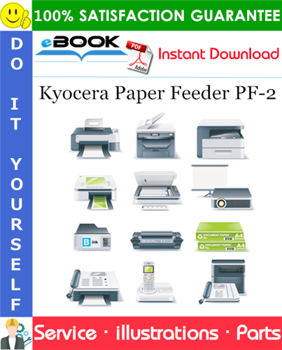 Thumbnail ☆☆ Best ☆☆ Kyocera Paper Feeder PF-2 Parts Catalogue Manual