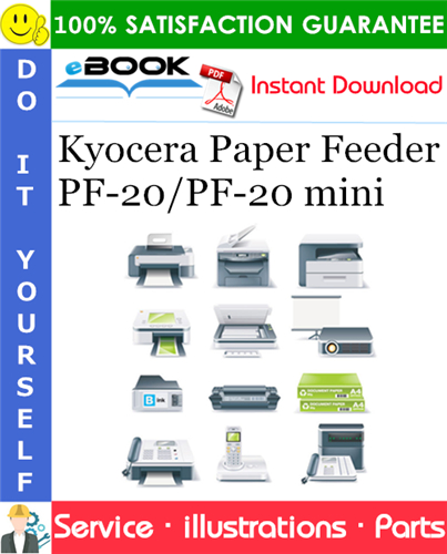 Thumbnail ☆☆ Best ☆☆ Kyocera Paper Feeder PF-20/PF-20 mini Parts Catalogue Manual