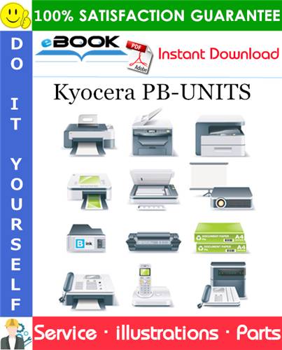 Thumbnail ☆☆ Best ☆☆ Kyocera PB-UNITS Parts Catalogue Manual
