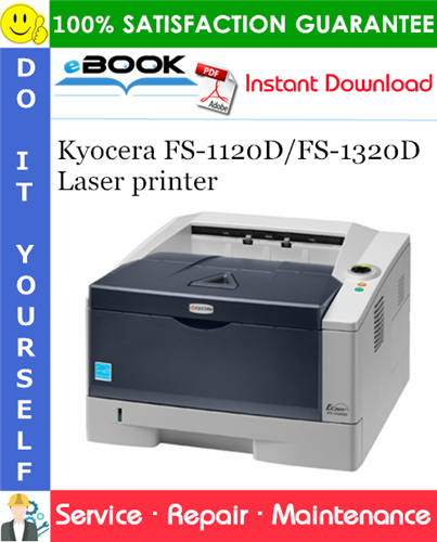 Thumbnail ☆☆ Best ☆☆ Kyocera FS-1120D/FS-1320D Laser printer Service Repair Manual + Parts Catalog