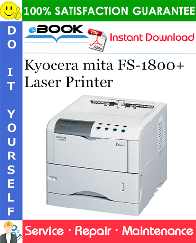 Thumbnail ☆☆ Best ☆☆ Kyocera mita FS-1800+ Laser Printer Service Repair Manual