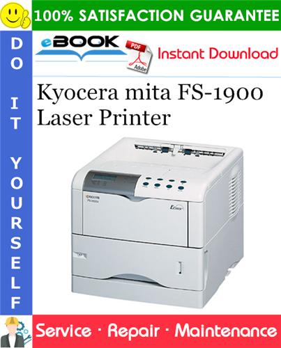 Thumbnail ☆☆ Best ☆☆ Kyocera mita FS-1900 Laser Printer Service Repair Manual + Parts Catalog
