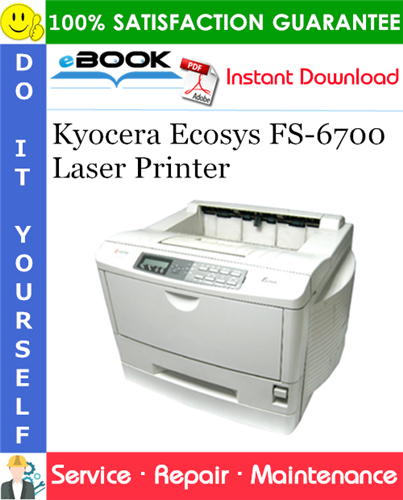 Thumbnail ☆☆ Best ☆☆ Kyocera Ecosys FS-6700 Laser Printer Service Repair Manual + Parts Catalog