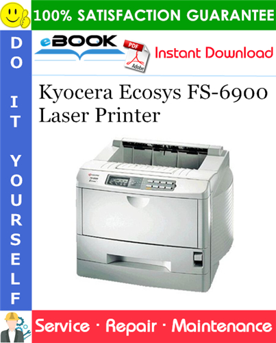 Thumbnail ☆☆ Best ☆☆ Kyocera Ecosys FS-6900 Laser Printer Service Repair Manual + Parts Catalog